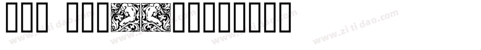 P22 Woodcut字体转换